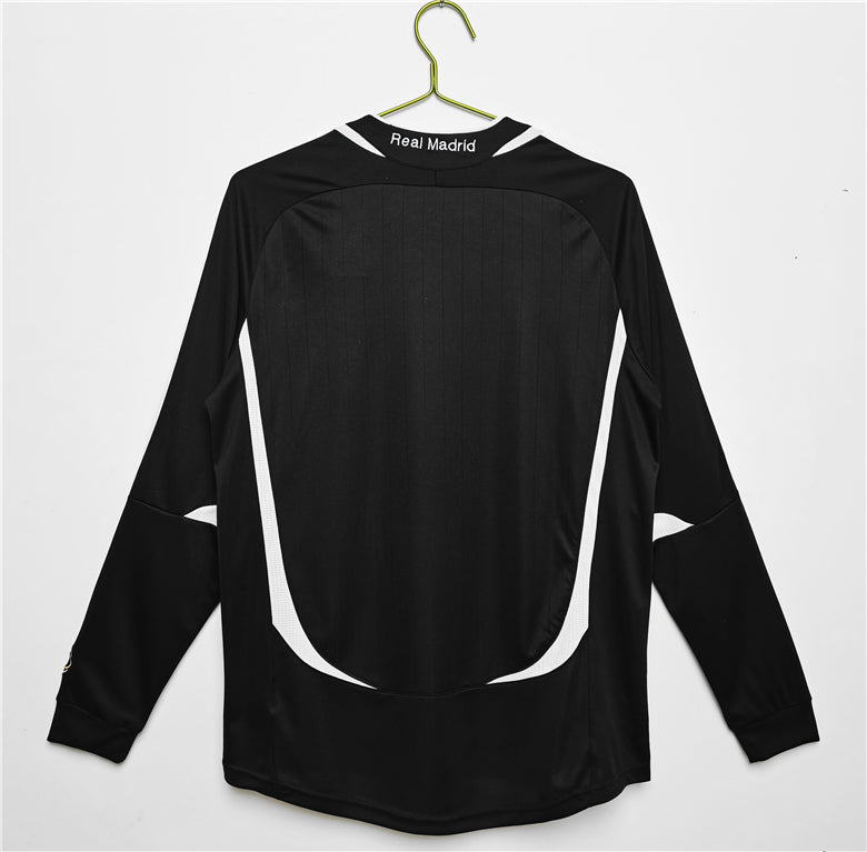 2006-07 Retro Real Madrid Away Long Sleeve