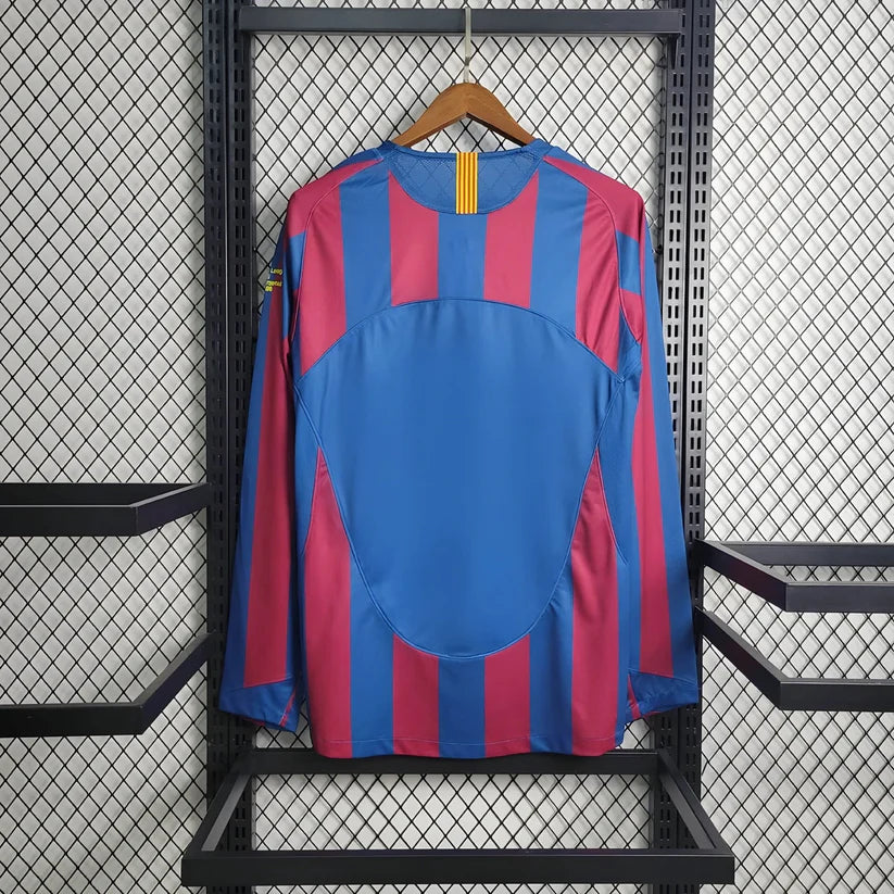 2005/06 Barcelona Home Long Sleeve