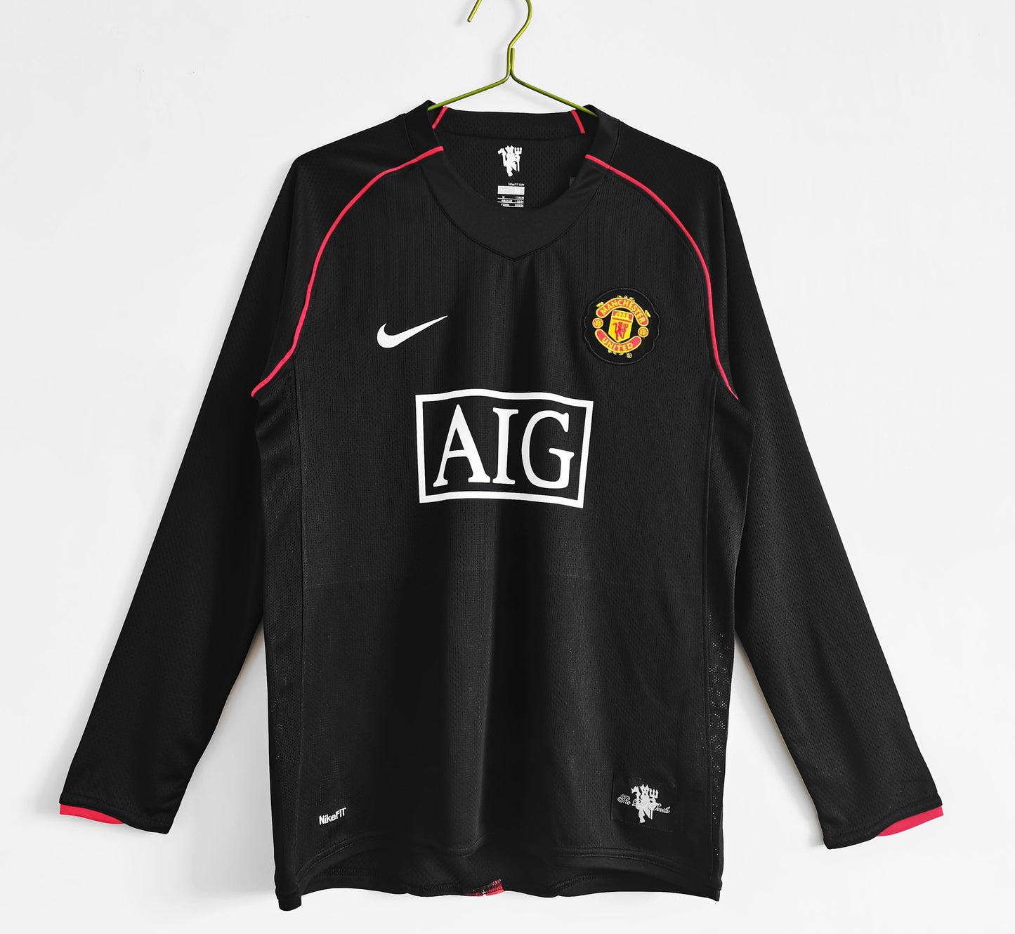 2007/08 Manchester United Away Long Sleeve