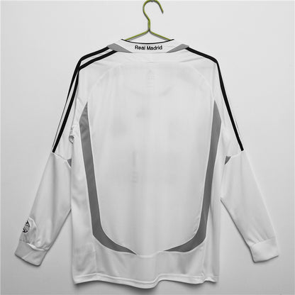 2006-07 Real Madrid home Long Sleeve