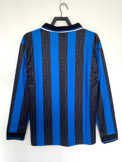 1997-98 Retro Inter Milan Home Long Sleeve