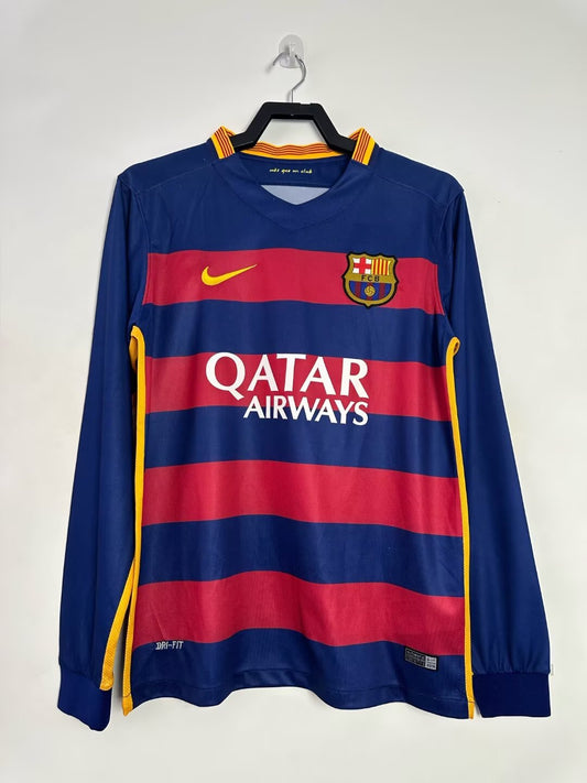 2015-16  Barcelona Home Long Sleeve