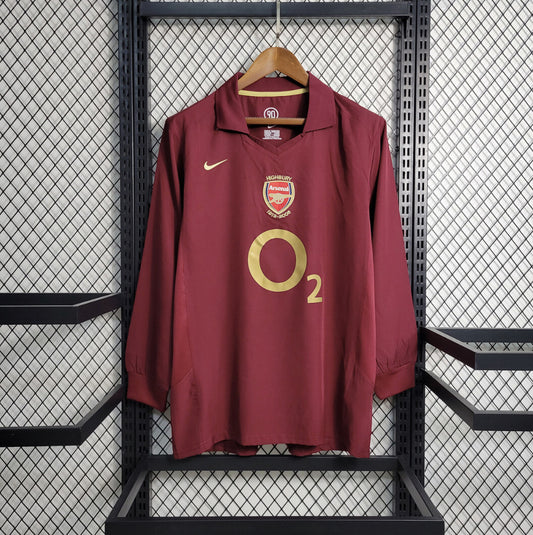 2005-06 Arsenal Home Long sleeve