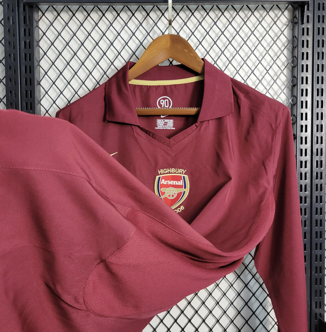 2005-06 Arsenal Home Long sleeve