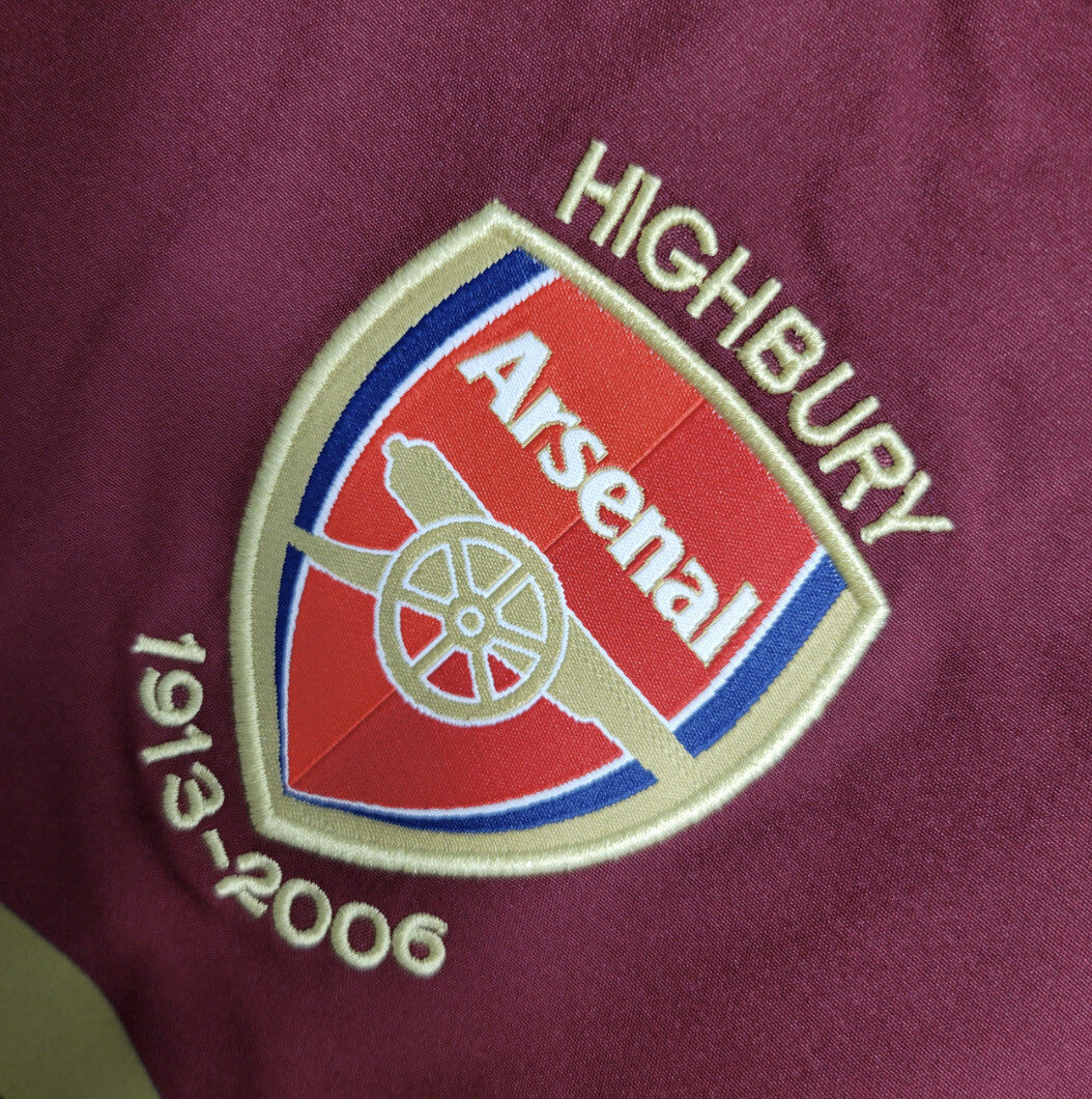 2005-06 Arsenal Home Long sleeve