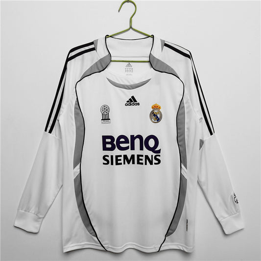 2006-07 Real Madrid home Long Sleeve