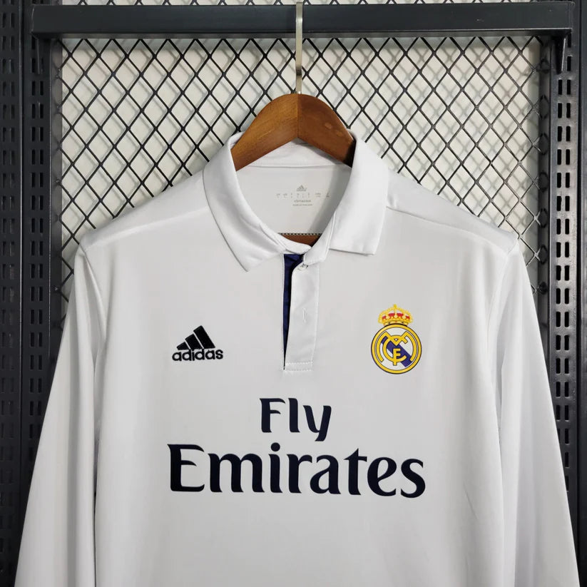 2016-17  Real Madrid Home Long Sleeve