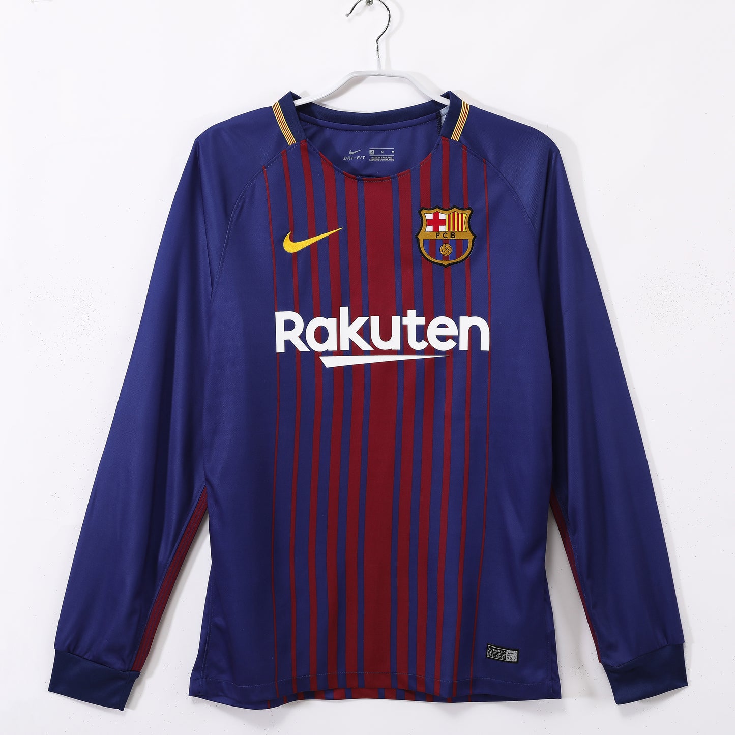 17-18  Barcelona Home Long Sleeve