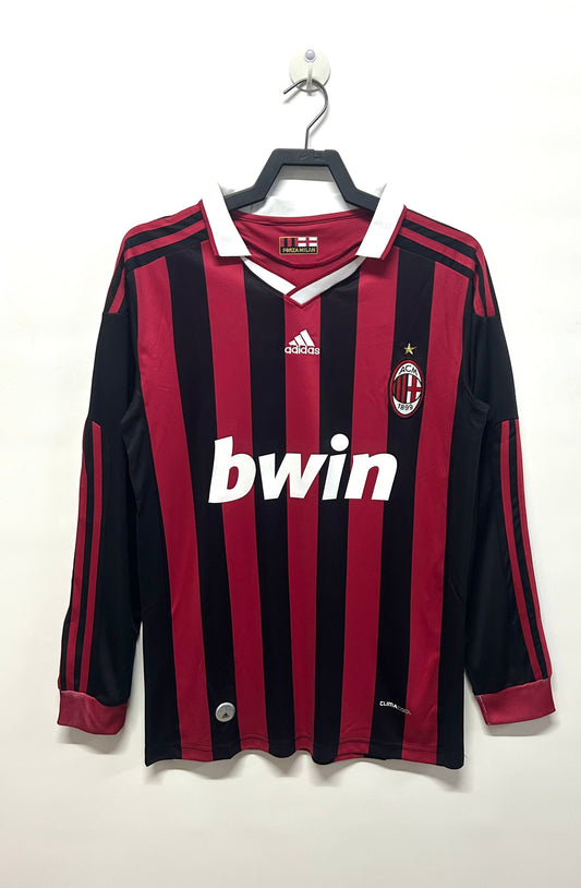 2009-10 AC Milan Home Long Sleeve
