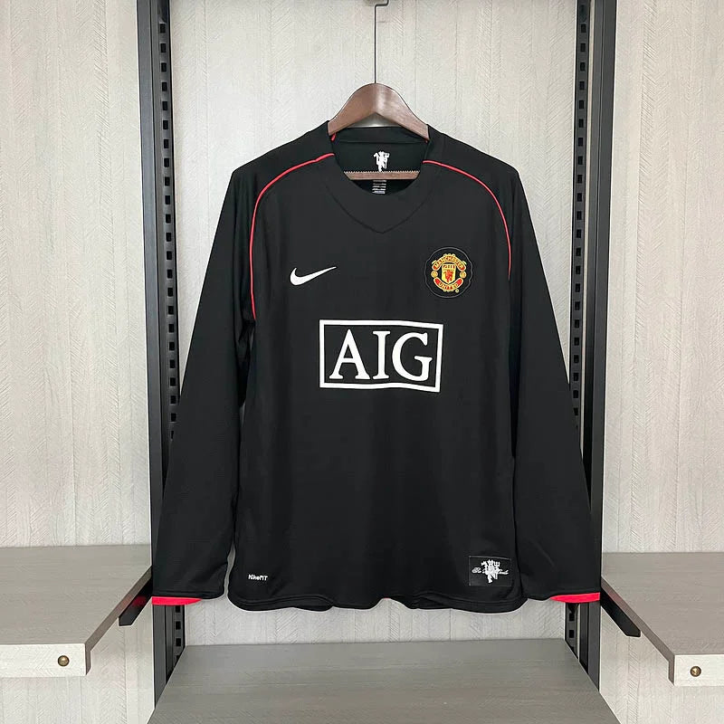 2007/08 Manchester United Away Long Sleeve