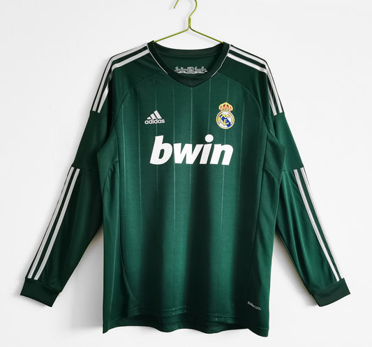 2012-13 Retro Real Madrid Away Long Sleeve