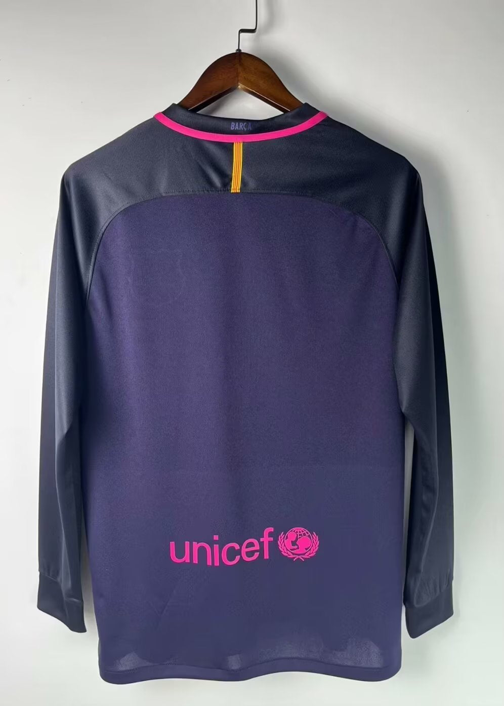 16-17  Barcelona Away Long Sleeve