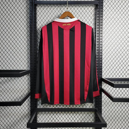 2009-10 AC Milan Home Long Sleeve