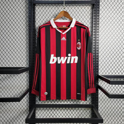2009-10 AC Milan Home Long Sleeve