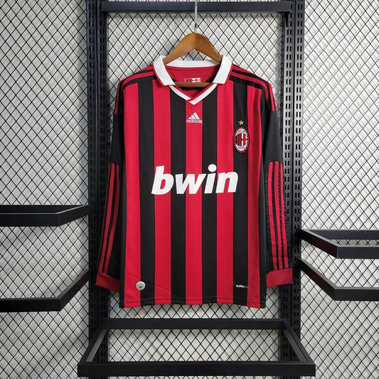 2009-10 AC Milan Home Long Sleeve