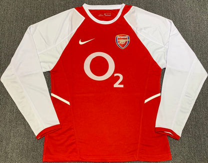 2002-03 Long Sleeve Arsenal Home