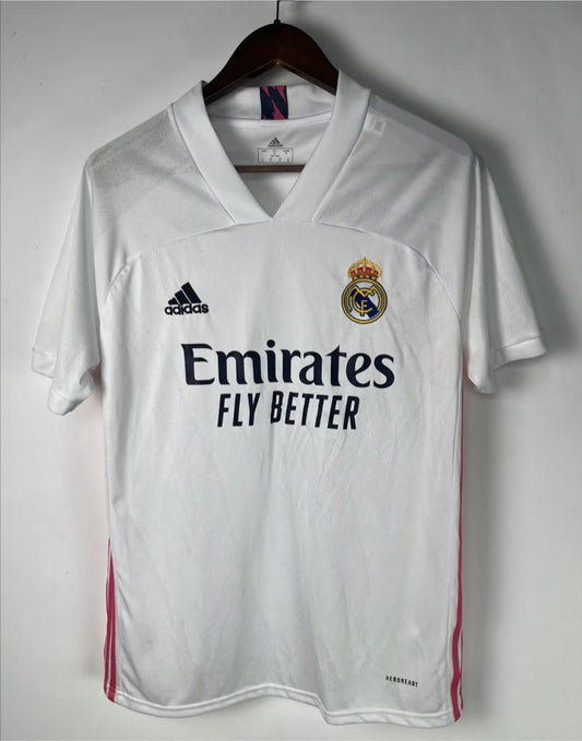 2020-21 Retro Real Madrid Home