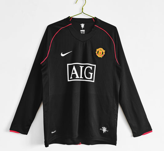 2007/08 Manchester United Away Long Sleeve