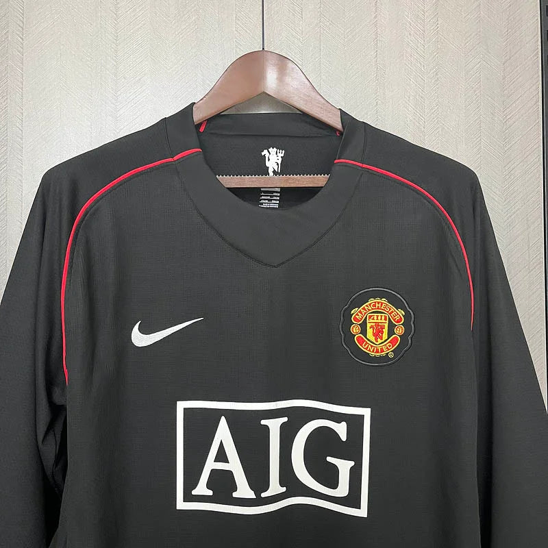 2007/08 Manchester United Away Long Sleeve