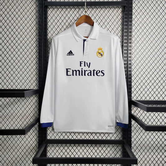 2016-17  Real Madrid Home Long Sleeve