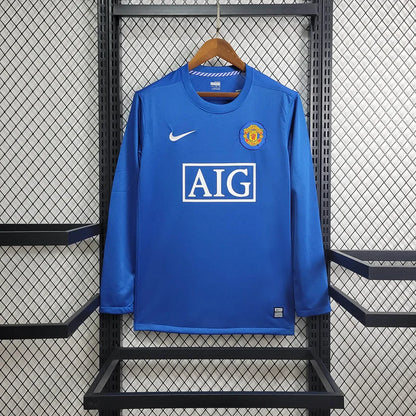 2007-08 Manchester United Away Long Sleeve