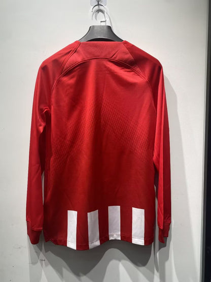 23-24 Fan Atlético de Madrid Home Long Sleeve