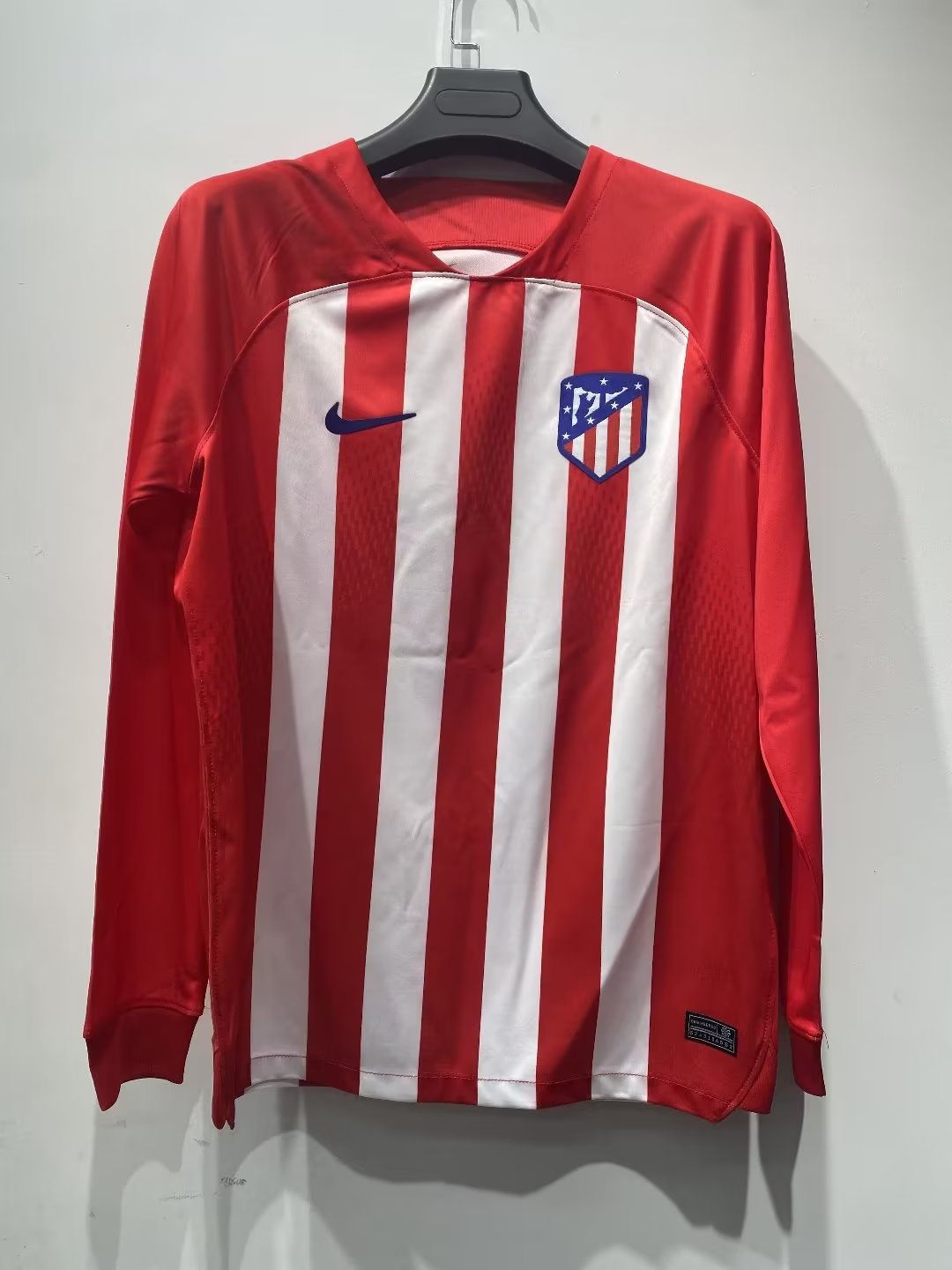23-24 Fan Atlético de Madrid Home Long Sleeve