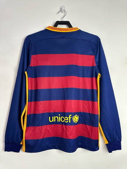 2015-16  Barcelona Home Long Sleeve