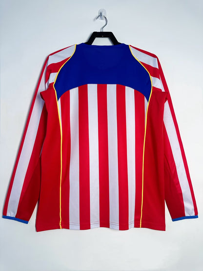 04-05 Atlético de Madrid Home Long Sleeve