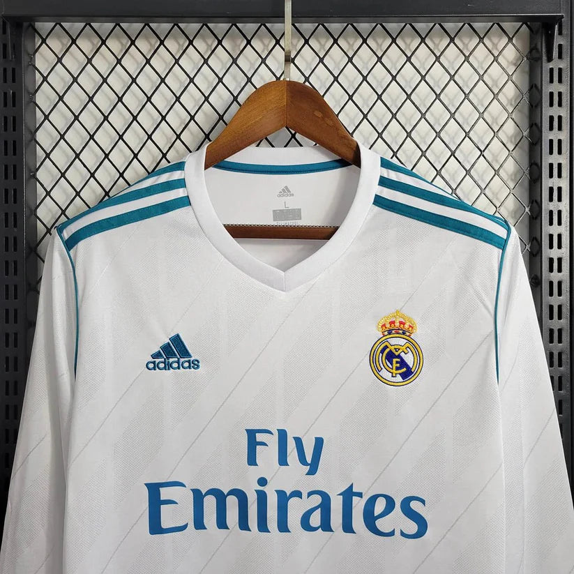 2017/18 Real Madrid Home Long Sleeve