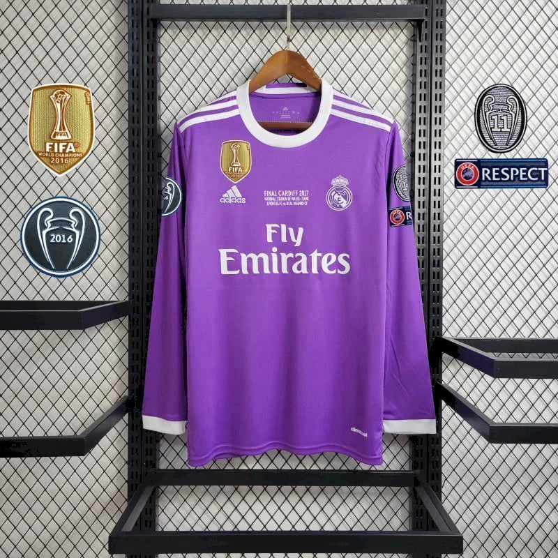 2016/17 Real Madrid Away Long Sleeve